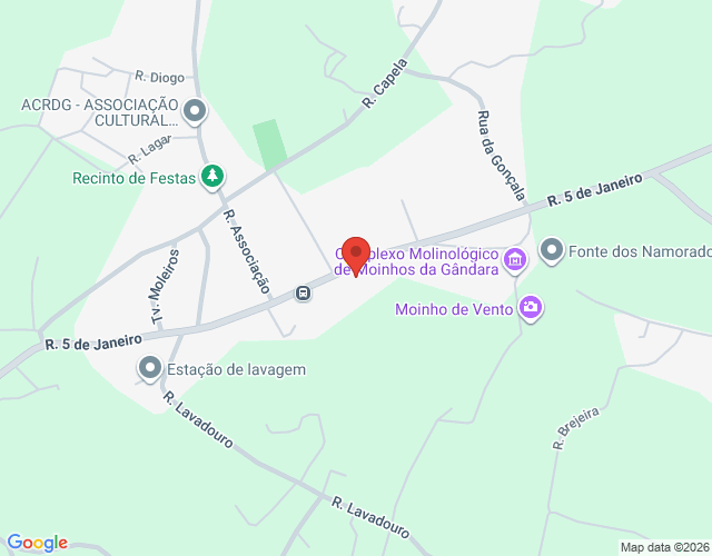 Mapa de localização