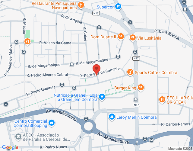 Mapa de localização