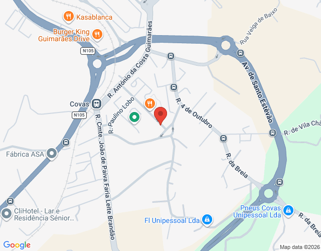 Mapa de localização