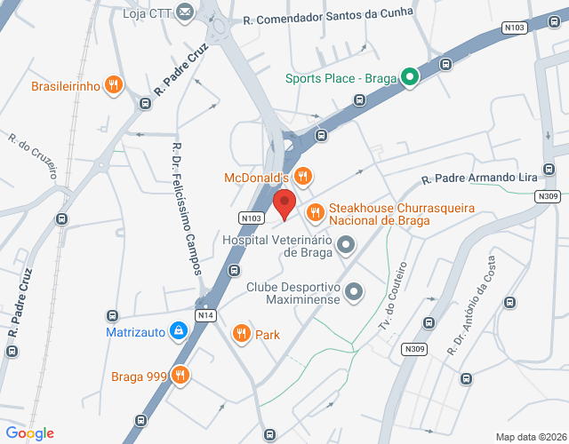 Mapa de localização