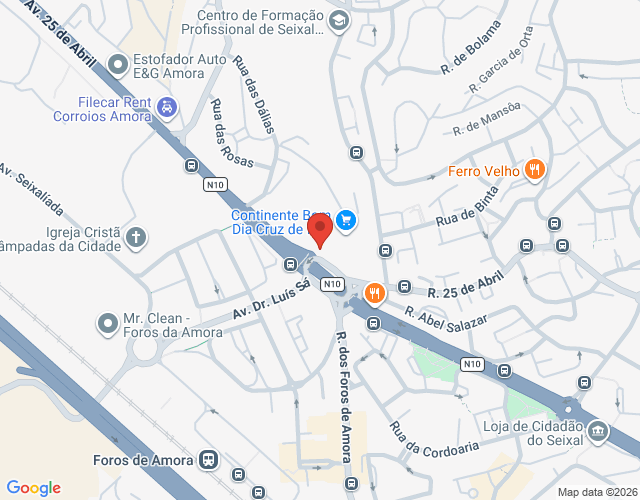 Mapa de localização