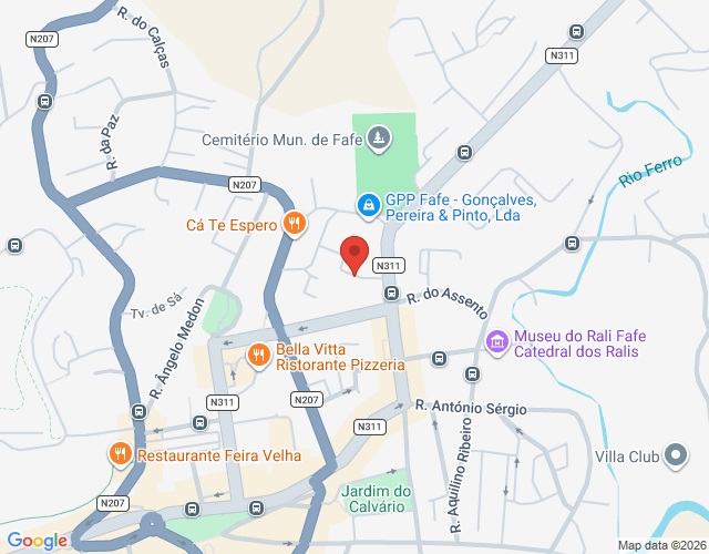 Mapa de localização