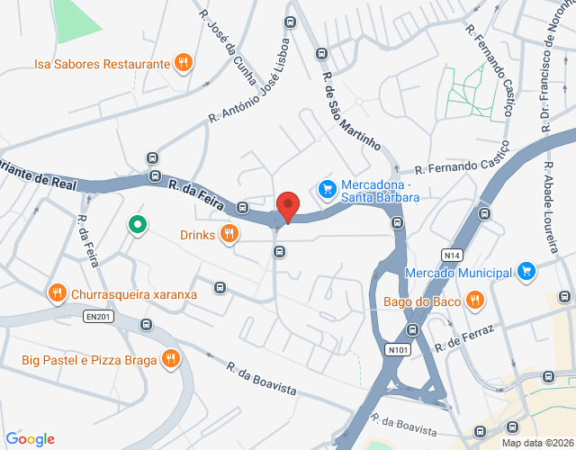 Mapa de localização