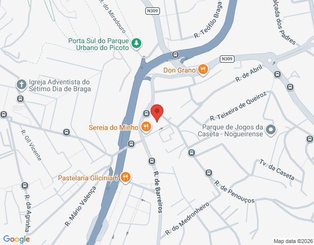 Mapa de localização