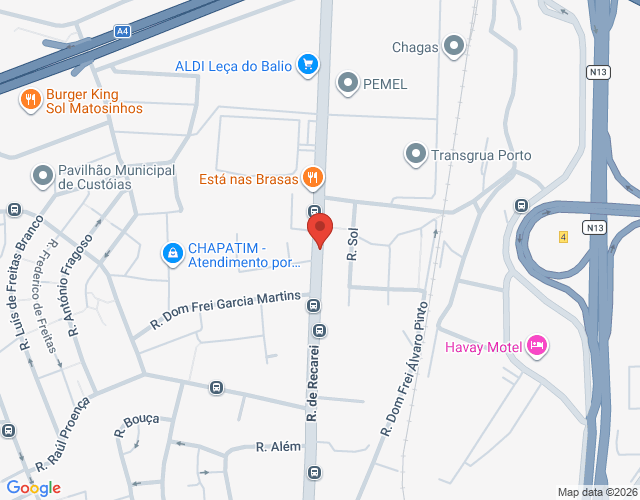 Mapa de localização