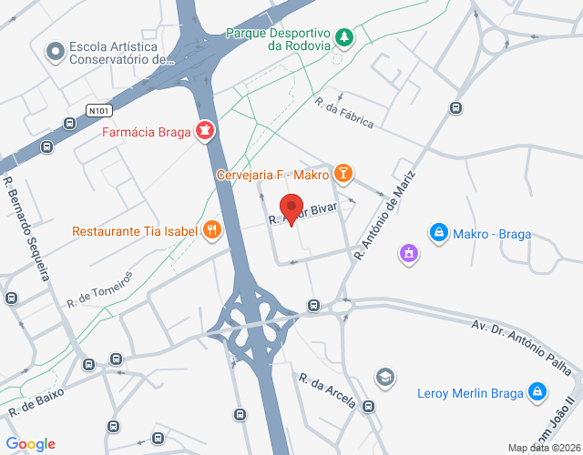 Mapa de localização