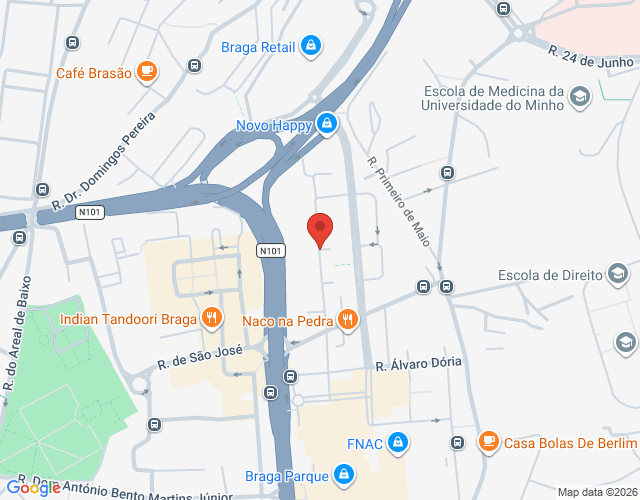 Mapa de localização