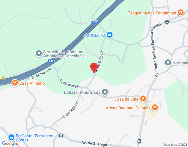 Mapa de localização