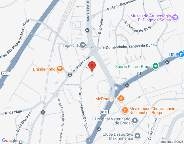 Mapa de localização