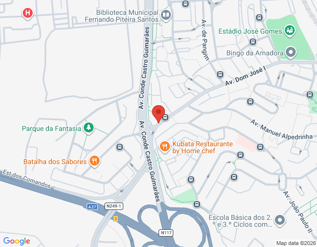 Mapa de localização