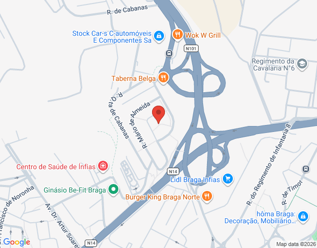 Mapa de localização