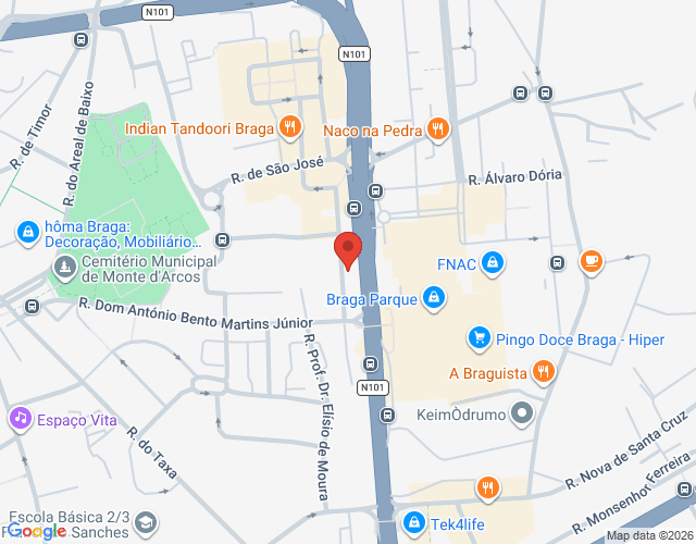 Mapa de localização