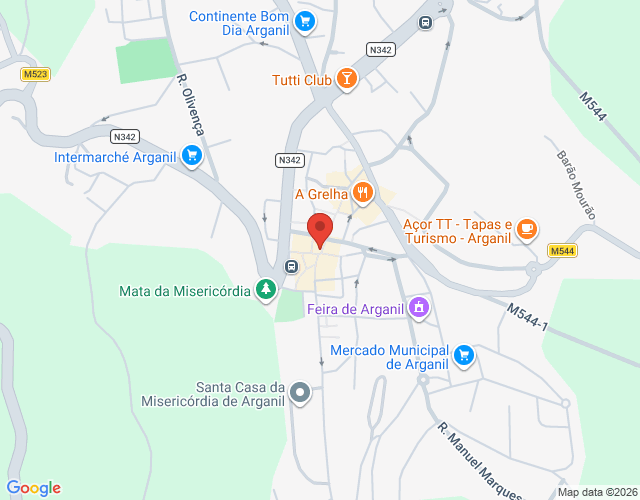 Mapa de localização