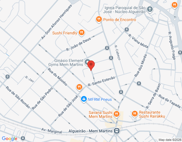 Mapa de localização