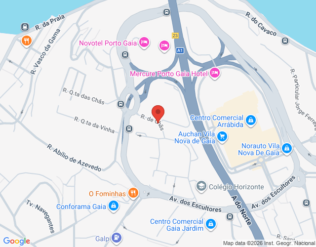 Mapa de localização