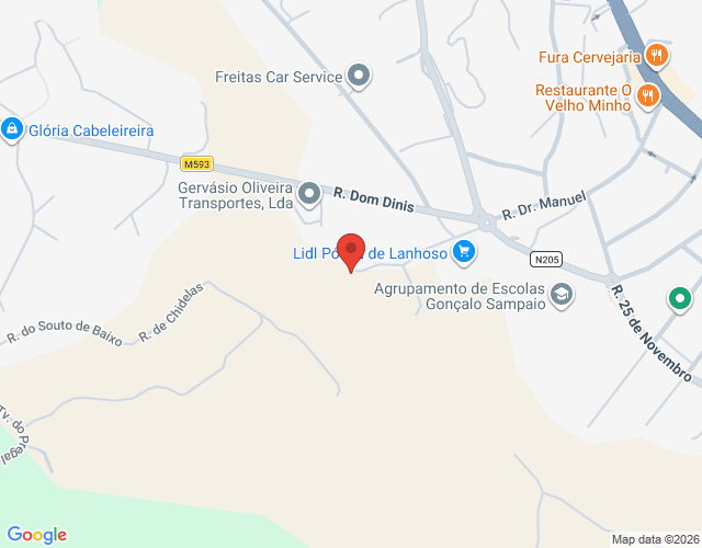 Mapa de localização
