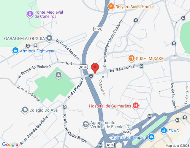 Mapa de localização