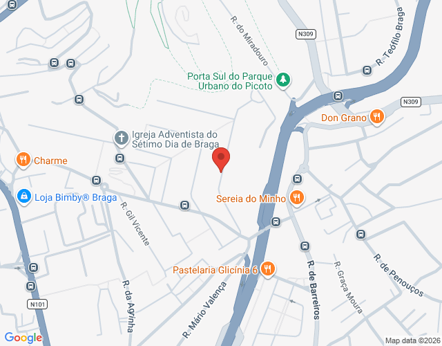 Mapa de localização