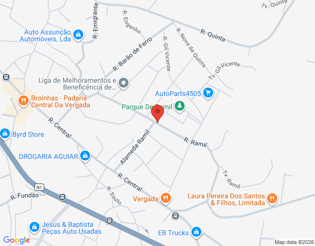 Mapa de localização