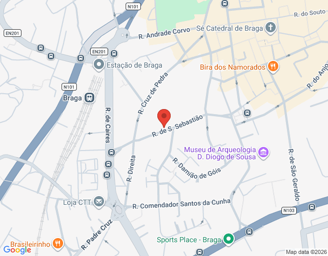Mapa de localização