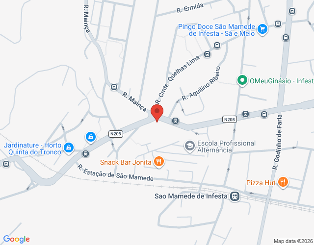 Mapa de localização