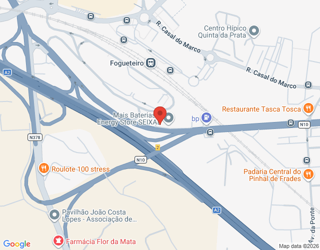 Mapa de localização