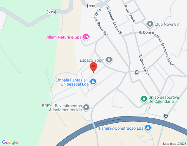 Mapa de localização