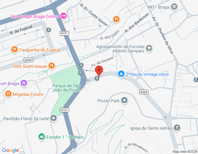 Mapa de localização