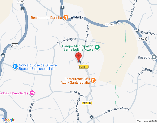 Mapa de localização