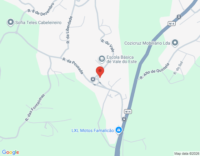 Mapa de localização