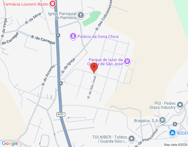 Mapa de localização
