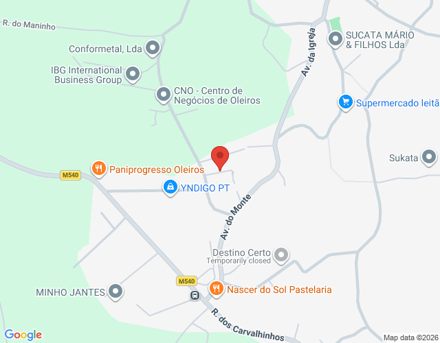 Mapa de localização