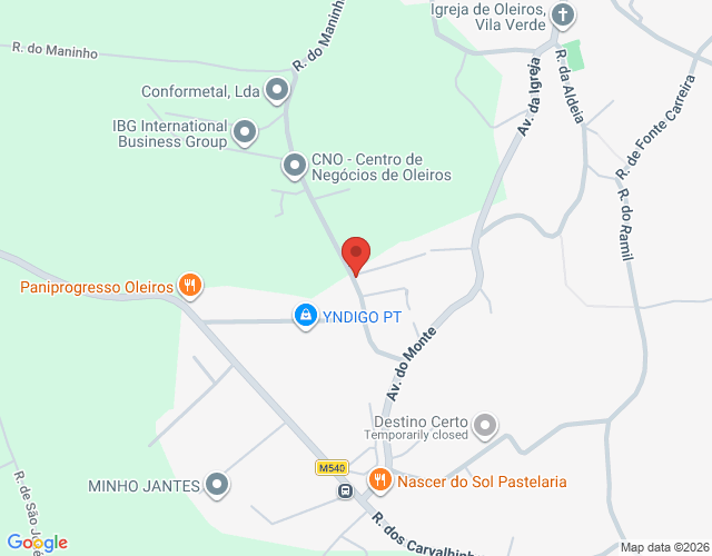 Mapa de localização