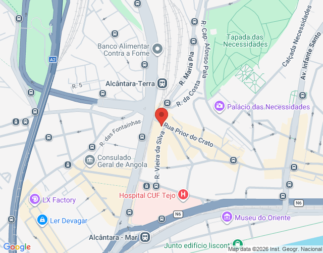 Mapa de localização