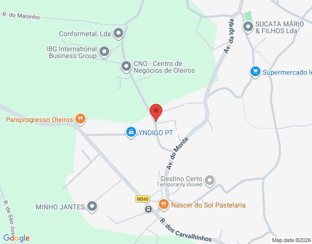 Mapa de localização