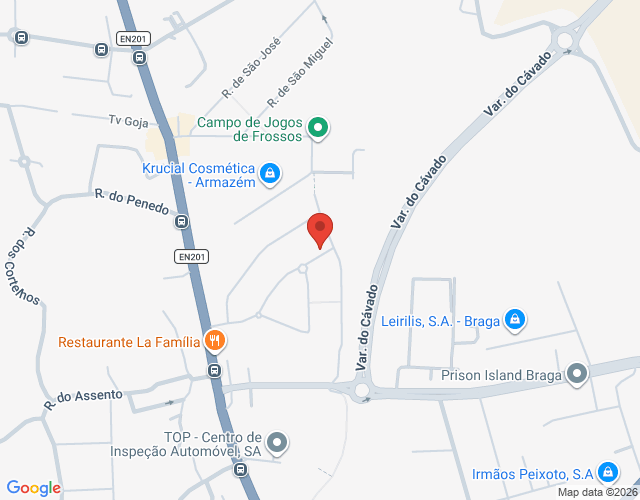 Mapa de localização