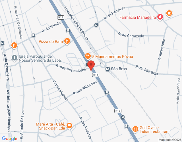 Mapa de localização