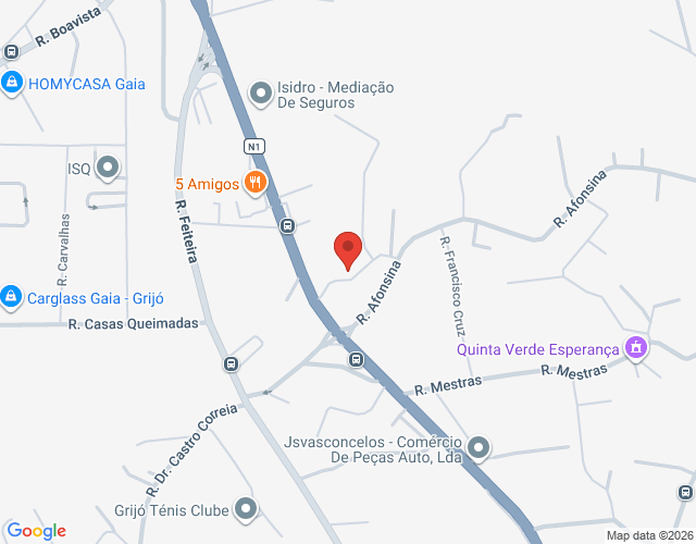 Mapa de localização