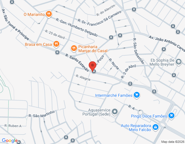 Mapa de localização