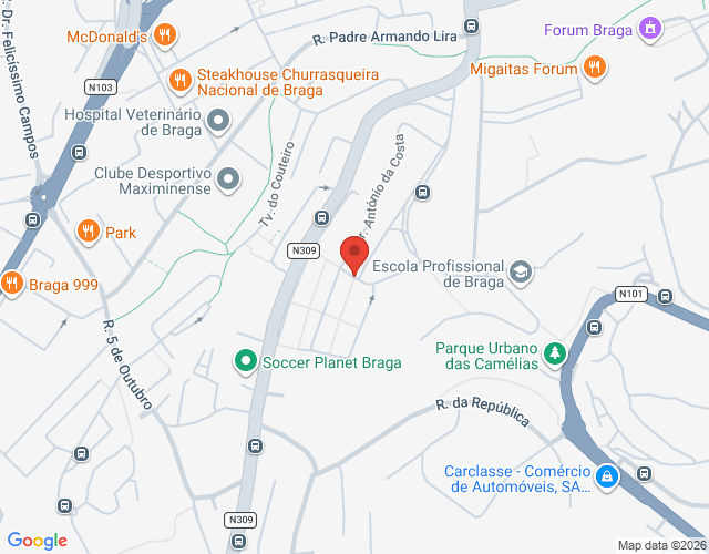 Mapa de localização