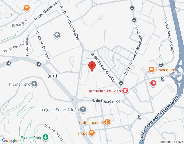 Mapa de localização