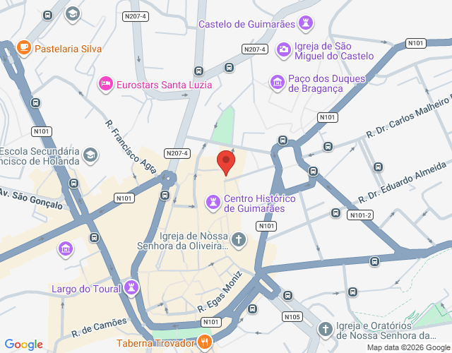 Mapa de localização