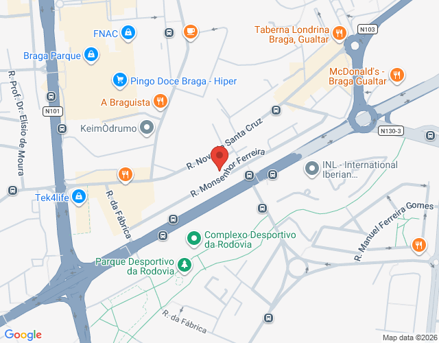 Mapa de localização