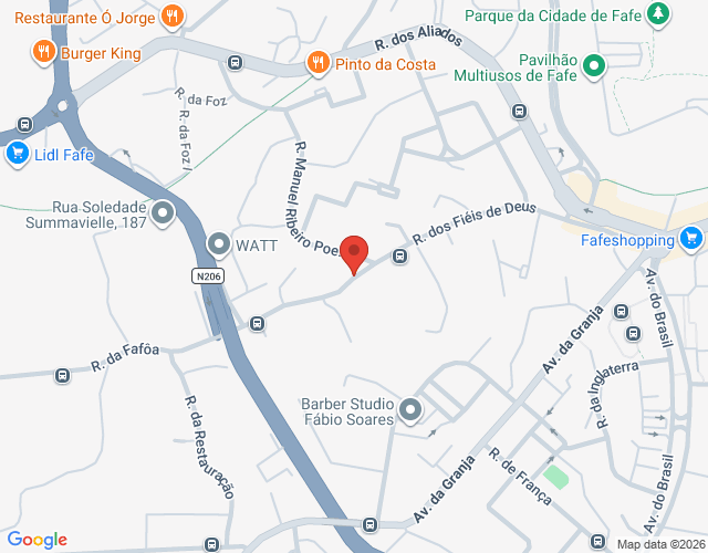 Mapa de localização