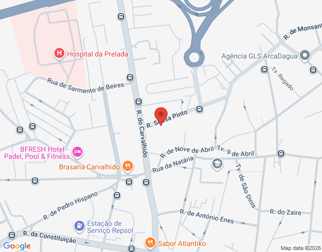 Mapa de localização