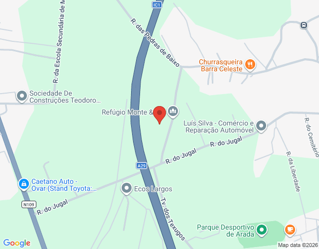 Mapa de localização