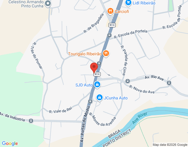 Mapa de localização