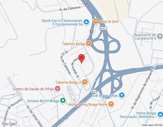 Mapa de localização