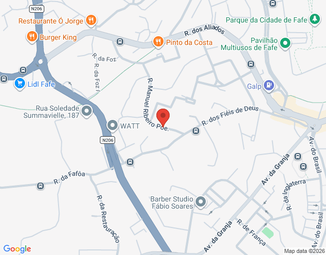 Mapa de localização