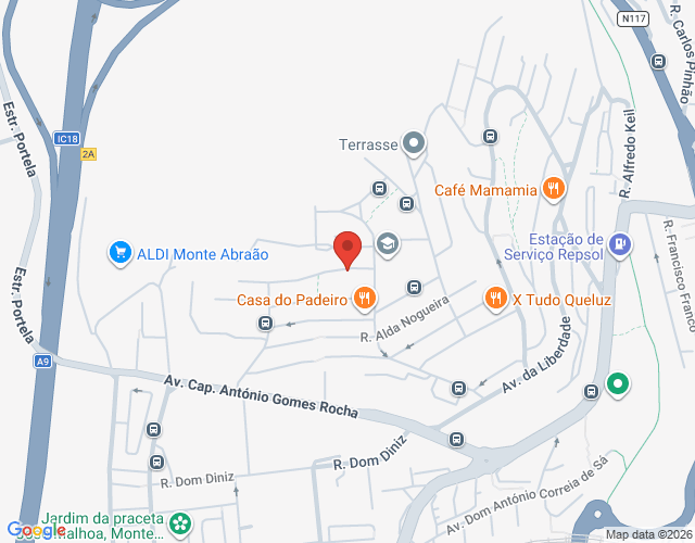 Mapa de localização